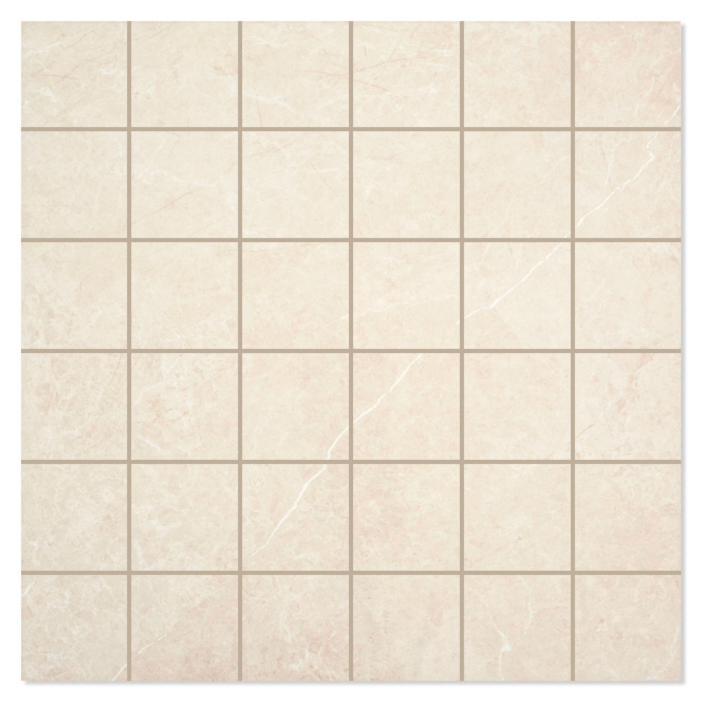Gulvflis Firenze Crema Matt 30x30 (5x5) cm
